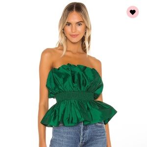 NEW ~ MAJORELLE Natasia Top in Green (never worn)